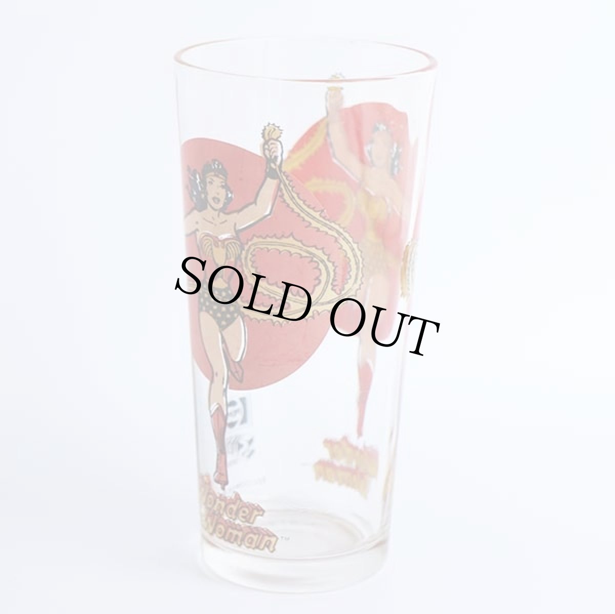 画像2: 70s PEPSIペプシ Wonder Womanワンダーウーマン グラス (2)