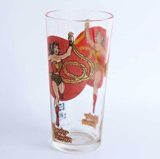 画像2: 70s PEPSIペプシ Wonder Womanワンダーウーマン グラス (2)