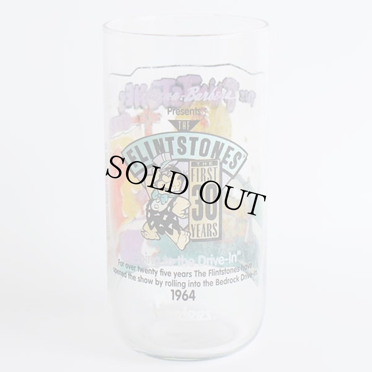 画像2: 90s Hardee's THE FLINTSTONES フリントストーン 30周年 グラス (2)