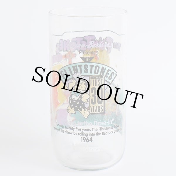 90s Hardee's THE FLINTSTONES フリントストーン 30周年 グラス