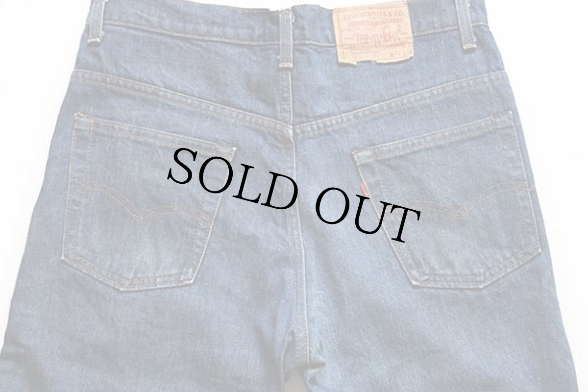 画像5: 80s USA製 Levi'sリーバイス 517 黒カン デニムパンツ w34 L32★ブーツカット (5)