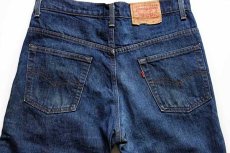 画像5: 80s USA製 Levi'sリーバイス 517 黒カン デニムパンツ w34 L32★ブーツカット (5)