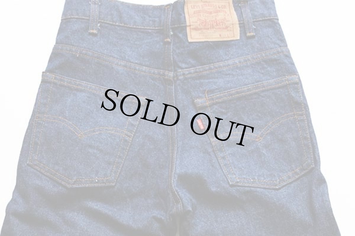 画像5: 80s USA製 Levi'sリーバイス 517 黒カン デニムパンツ w29 L31★ブーツカット (5)