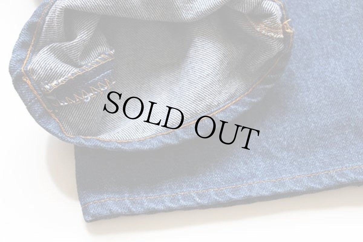 画像11: 80s USA製 Levi'sリーバイス 517 黒カン デニムパンツ w29 L31★ブーツカット (11)