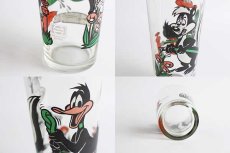 画像4: 70s PEPSIペプシ WARNER BROS LOONEY TUNES ダフィーダック&ペペルピュー グラス (4)