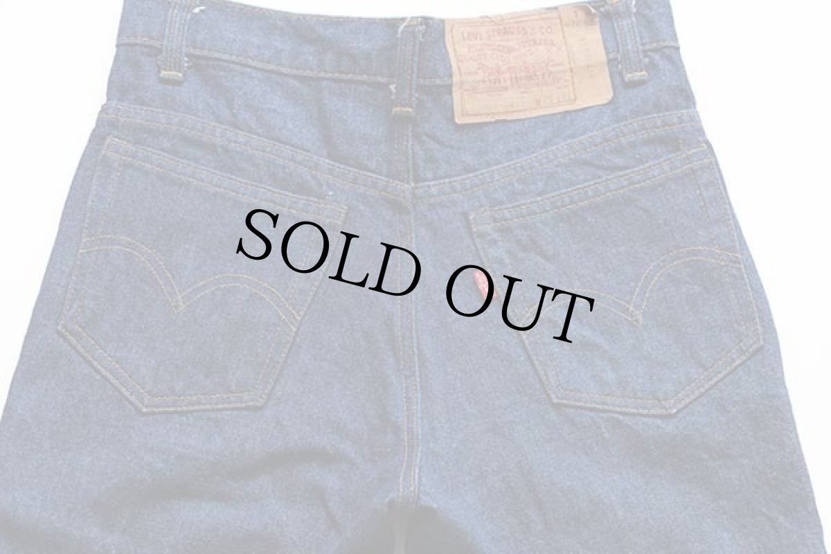 画像5: 80s USA製 Levi'sリーバイス 517 黒カン デニムパンツ w29 L31★ブーツカット (5)