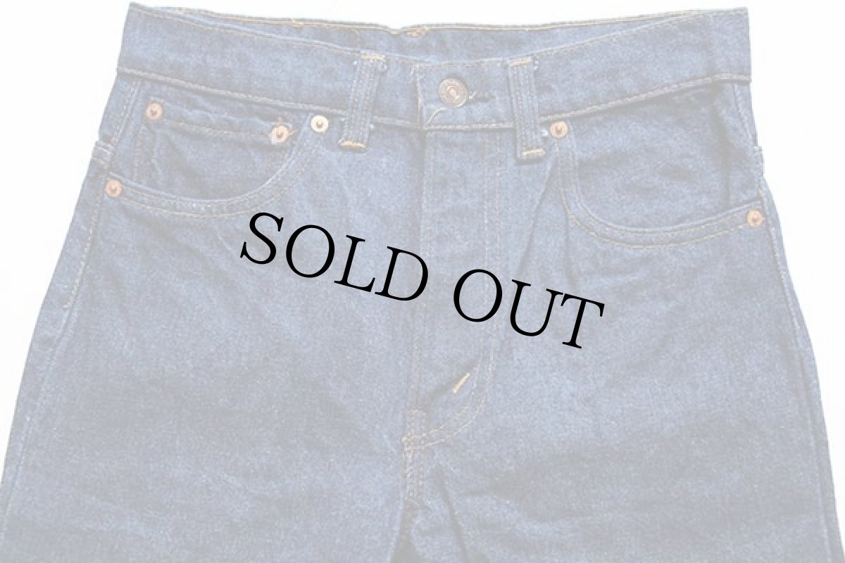 画像4: 80s USA製 Levi'sリーバイス 517 黒カン デニムパンツ w29 L31★ブーツカット (4)