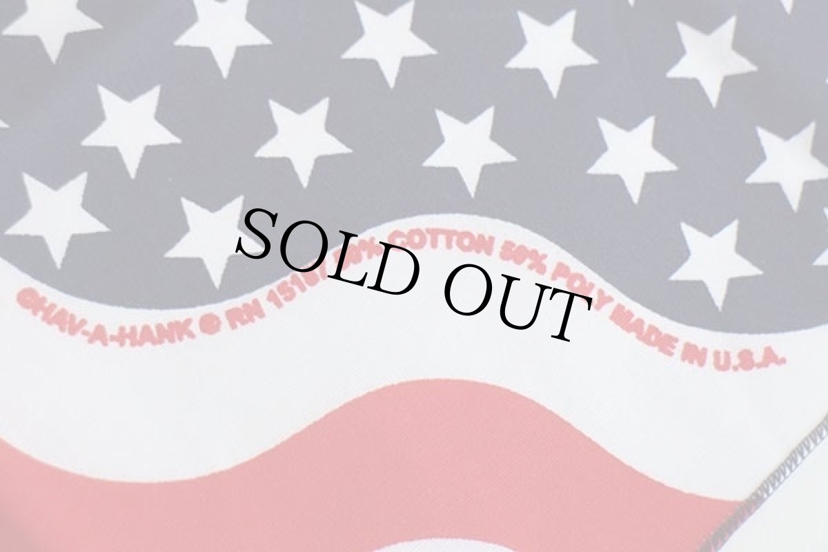 画像3: デッドストック★USA製 HAV-A-HANK 星条旗柄 バンダナ (3)