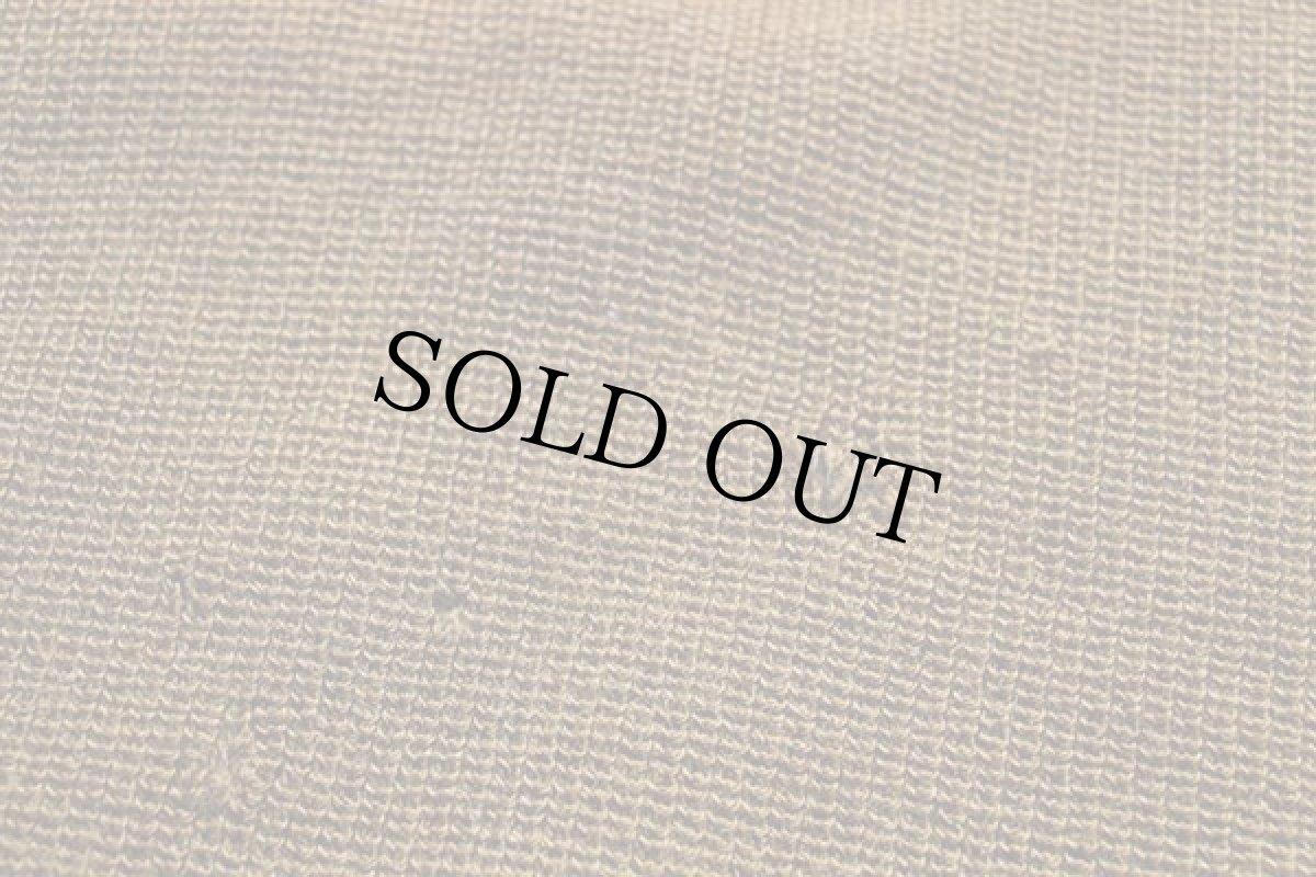 画像8: 40s 米軍 U.S.ARMY 5ボタン ハイネック ウールニット セーター ボロ オリーブドラブ (8)