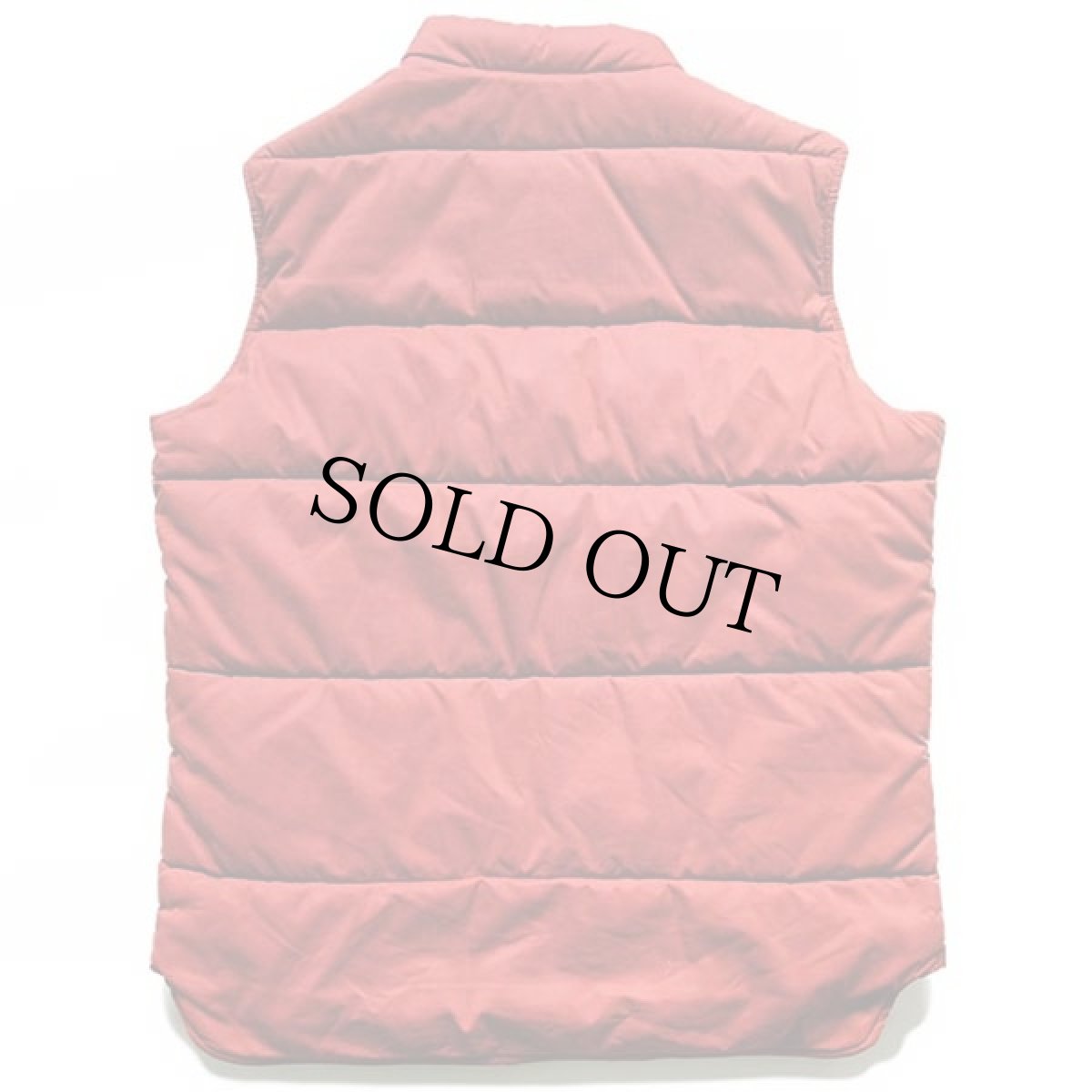 画像2: 70s Woolrichウールリッチ 60/40 中綿ベスト レンガ L (2)