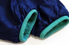 画像9: 90s USA製 patagoniaパタゴニア グリセード ハーフジップ プルオーバー ナイロン×フリースジャケット エメラルドグリーン×ネイビー L (9)