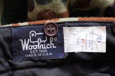 画像6: 80s USA製 Woolrichウールリッチ ダックハンターカモ ウールパンツ w38 (6)