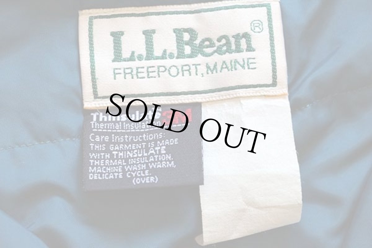 画像3: 90s USA製 L.L.Bean チロリアンテープ マルチカラー Thinsulate 中綿入り ナイロン アノラックパーカー (3)