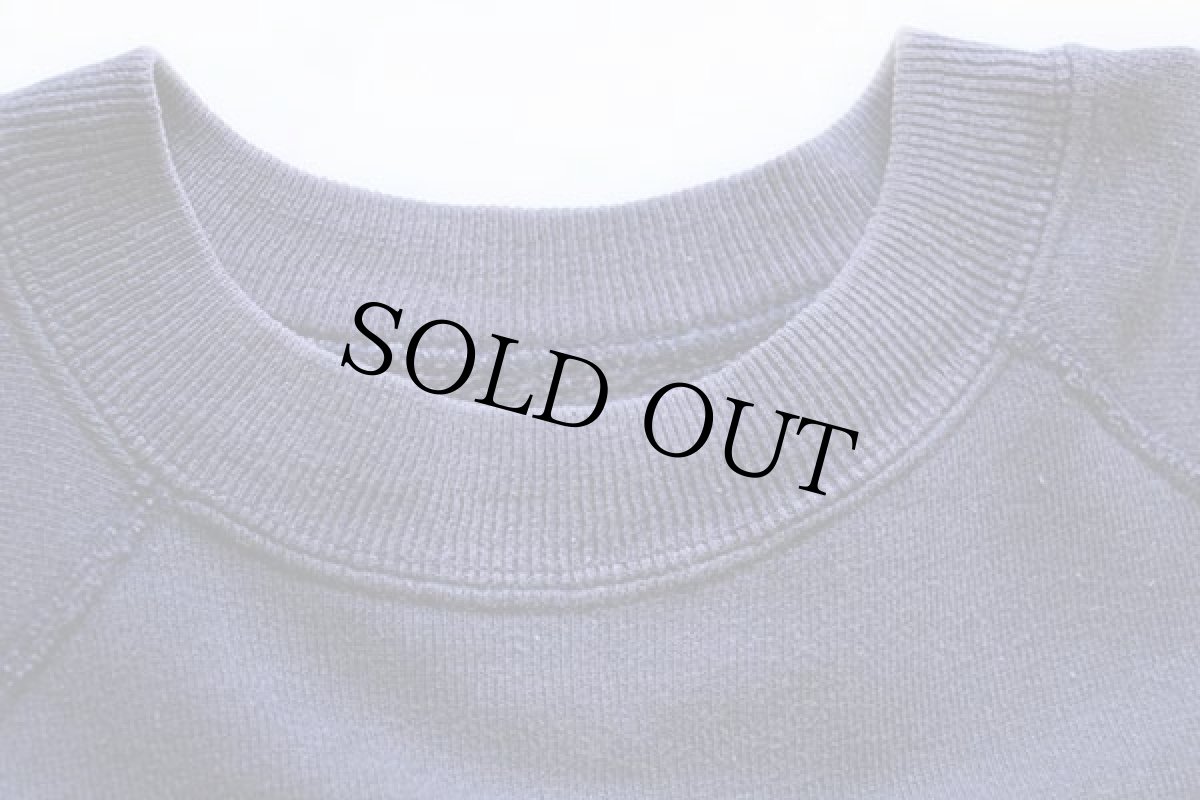 画像5: 60s U.S.NAVAL ACADEMY コットン 半袖スウェット ナス紺 フェード★U.S.NAVY (5)