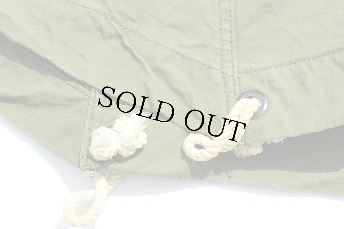 画像7: 90s 米軍 U.S.ARMY US ステンシル パップテント ハーフ オリーブグリーン★タープ (7)