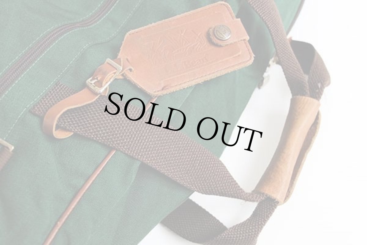 画像6: 80s L.L.Bean ナイロン ガーメントバッグ 緑 (6)