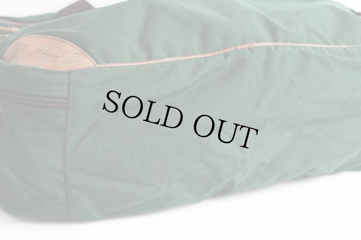 画像8: 80s L.L.Bean ナイロン ガーメントバッグ 緑 (8)