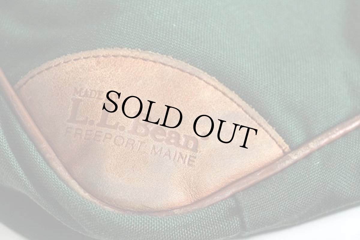 画像5: 80s L.L.Bean ナイロン ガーメントバッグ 緑 (5)