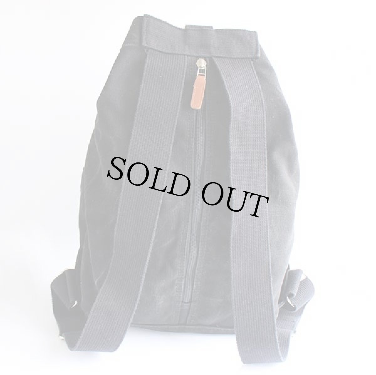 画像2: 90s EddieBauerエディーバウアー キャンバス デイパック 黒★リュックサック (2)