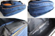 画像4: 80s USA製 L.L.Bean 2WAY ナイロン ショルダーバッグ 紺 (4)