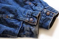 画像6: 80s USA製 Levi'sリーバイス 70608 ボアライナー デニムジャケット 4ポケット 40 (6)