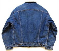 画像2: 80s USA製 Levi'sリーバイス 70609 ボアライナー デニムジャケット 4ポケット M (2)