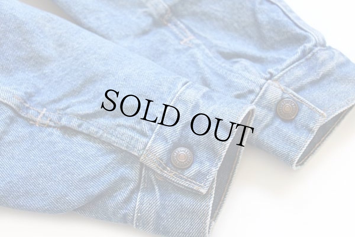 画像6: 70s USA製 Levi'sリーバイス 70605 ボアライナー デニムジャケット 36 (6)