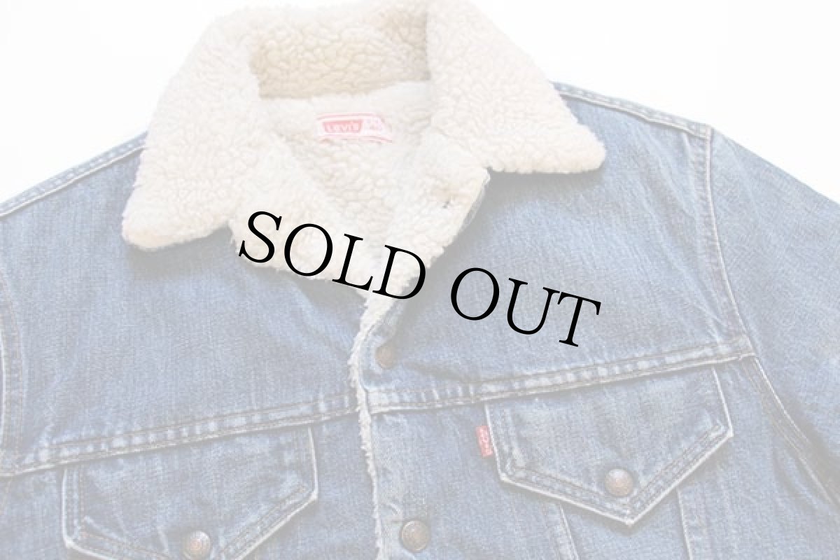 画像3: 70s Levi'sリーバイス ボアライナー デニムジャケット 40 (3)