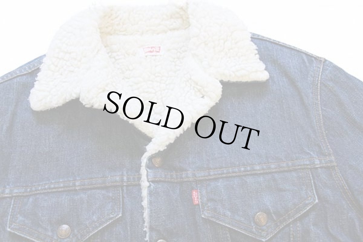 画像3: 70s Levi'sリーバイス ボアライナー デニムジャケット (3)