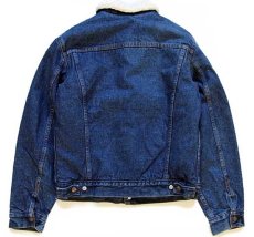 画像2: 80s USA製 Levi'sリーバイス 70708 ボアライナー デニムジャケット 4ポケット ボーイズ20★B (2)