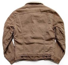 画像2: 70s USA製 Levi'sリーバイス 70605 ボアライナー コーデュロイジャケット ベージュ 36 (2)