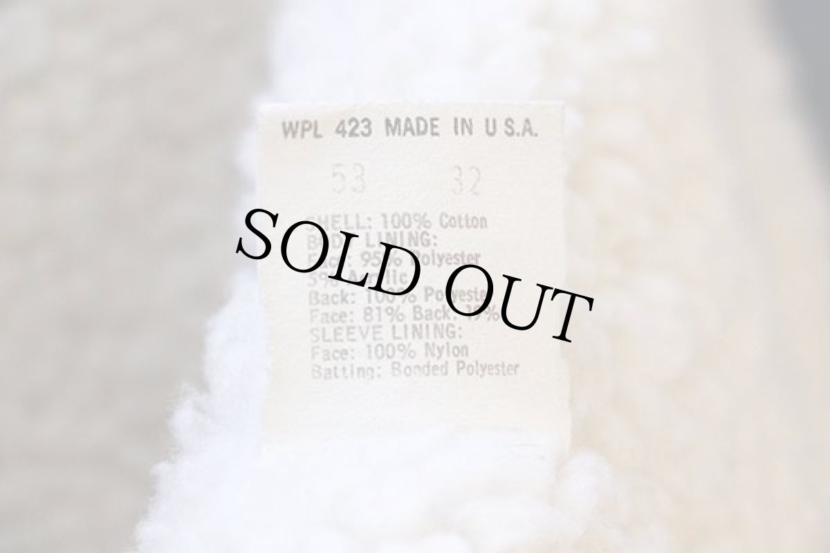 画像5: 80s USA製 Levi'sリーバイス 70708 ボアライナー デニムジャケット 4ポケット ボーイズ20★B (5)