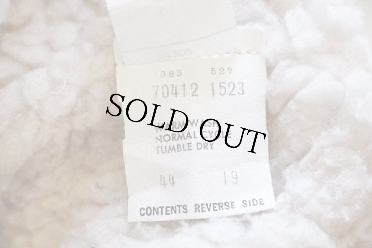 画像5: 80s USA製 Levi'sリーバイス 70412 ボアライナー コーデュロイジャケット 4ポケット 薄茶 36R (5)