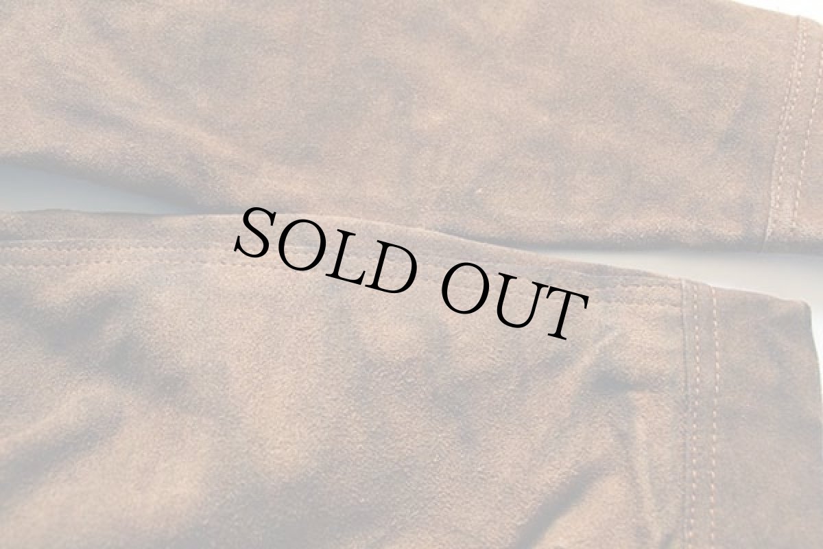 画像8: 70s Levi'sリーバイス スエード レザージャケット 茶 (8)