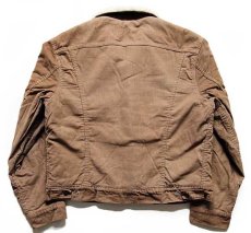 画像2: 70s USA製 Levi'sリーバイス 70605 ボアライナー コーデュロイジャケット ベージュ 42 (2)