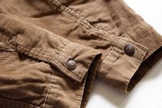 画像7: 70s USA製 Levi'sリーバイス 70605 ボアライナー コーデュロイジャケット ベージュ 42 (7)