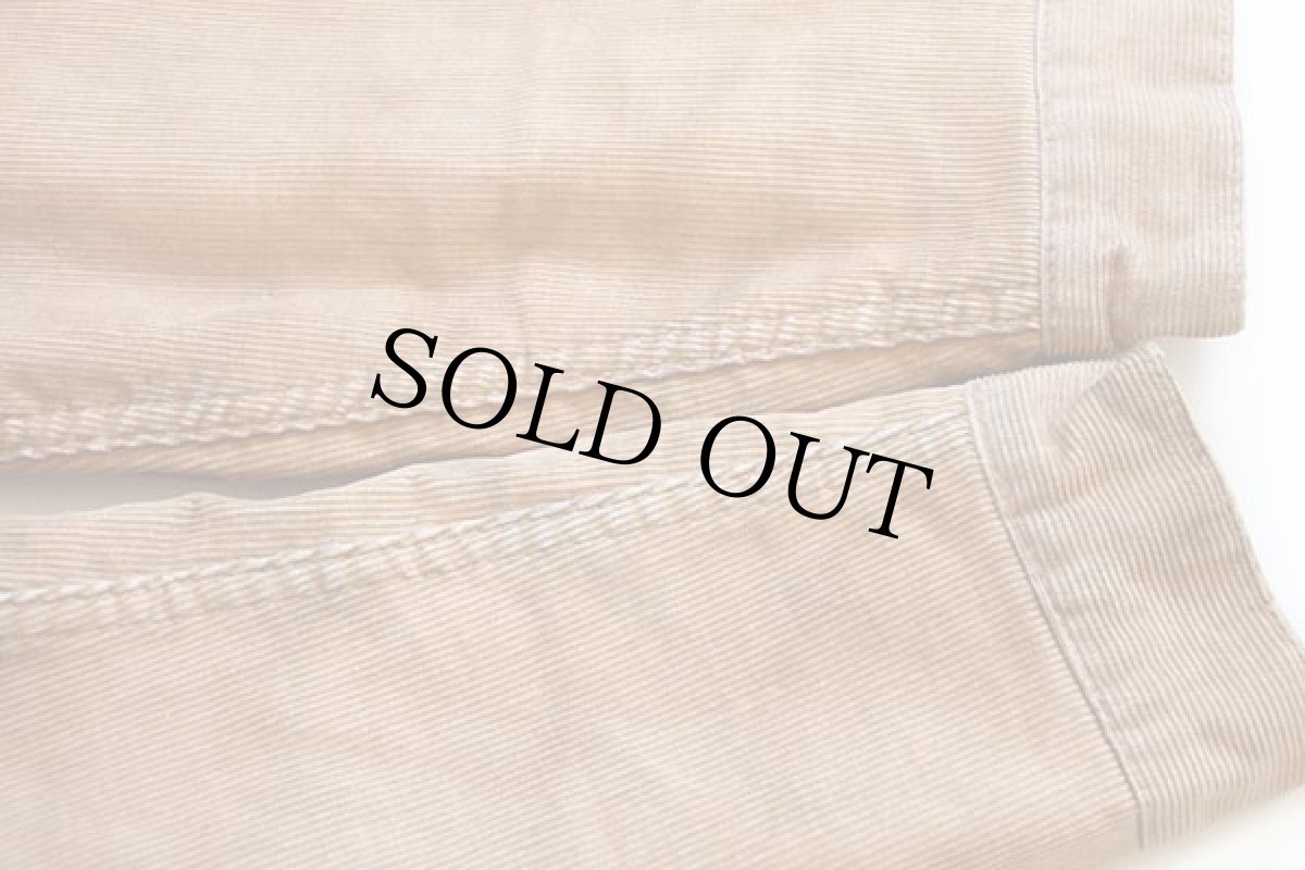 画像8: 80s USA製 Levi'sリーバイス 70412 ボアライナー コーデュロイジャケット 4ポケット 薄茶 36R (8)