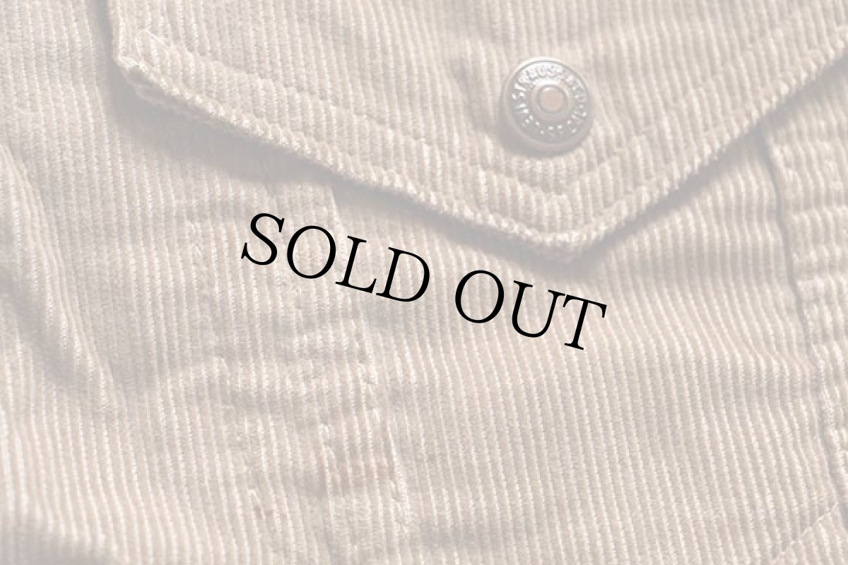 画像5: 70s USA製 Levi'sリーバイス 70605 ボアライナー コーデュロイジャケット ベージュ 42 (5)