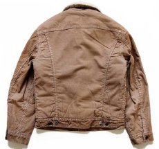 画像2: 70s USA製 Levi'sリーバイス 70608 ボアライナー コーデュロイジャケット 4ポケット ベージュ 36 (2)