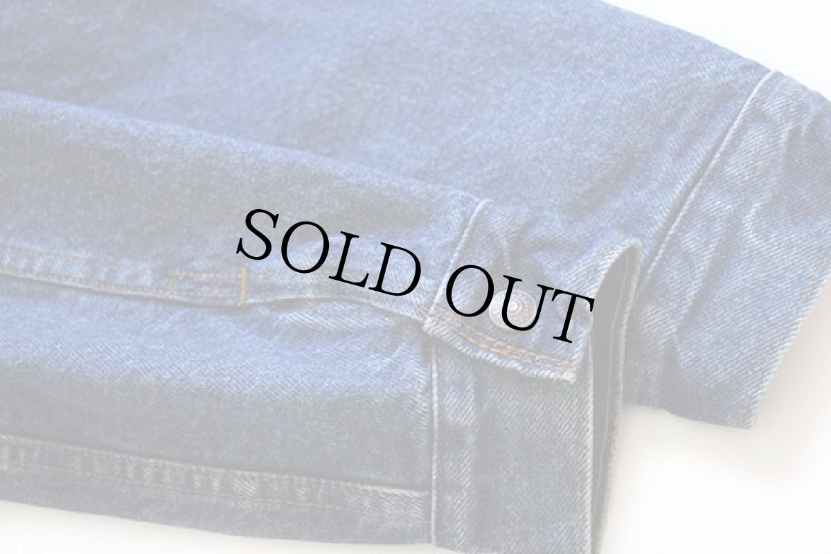 画像7: 80s USA製 Levi'sリーバイス 70708 ボアライナー デニムジャケット 4ポケット ボーイズ20★B (7)