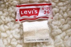 画像4: 70s USA製 Levi'sリーバイス 70608 ボアライナー コーデュロイジャケット 4ポケット ベージュ 36 (4)