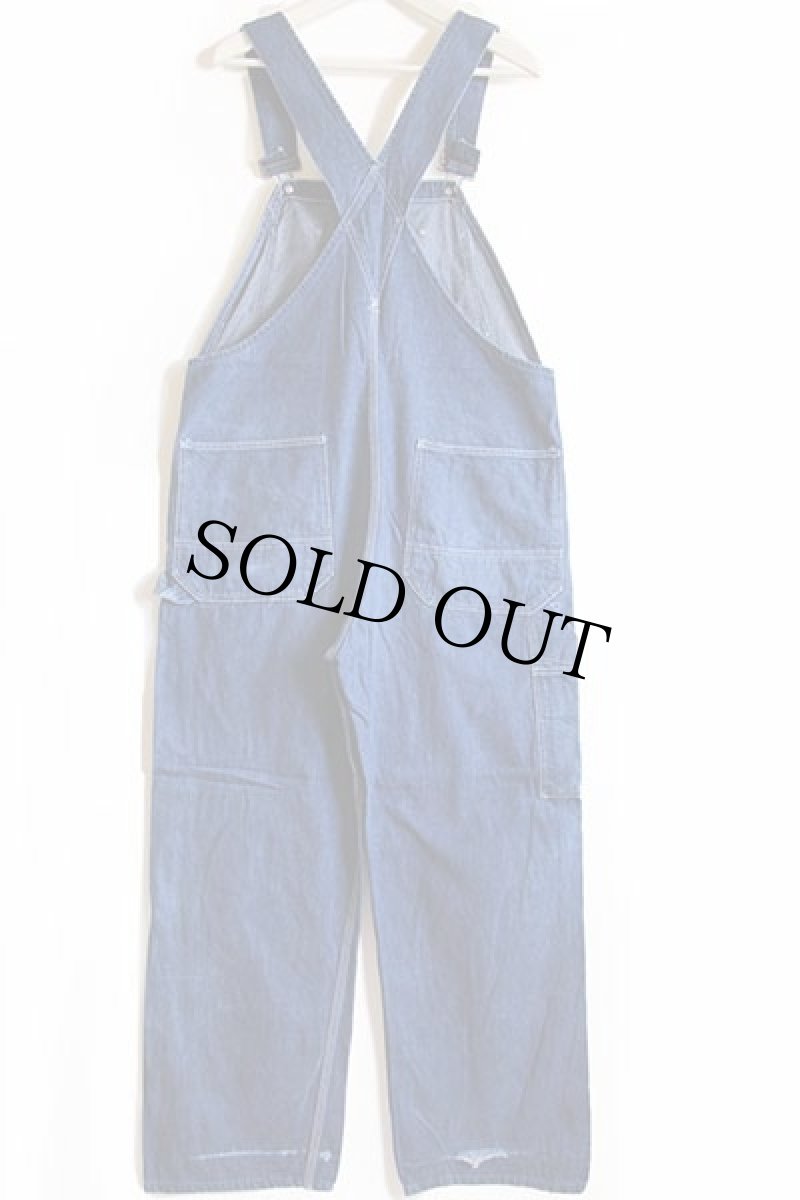 画像3: 60s USA製 Sears インディゴ デニム オーバーオール (3)