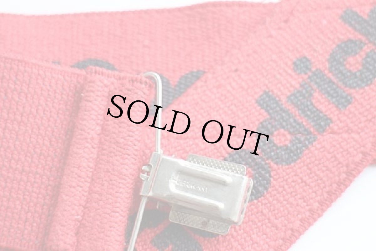 画像3: 80s BFGoodrich クリップ式 サスペンダー 赤 (3)