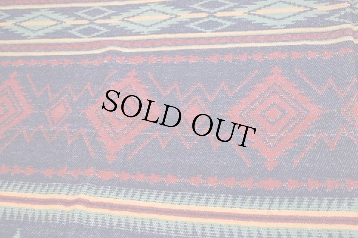 画像4: 30s ネイティブ柄 キャンプ ブランケット (4)