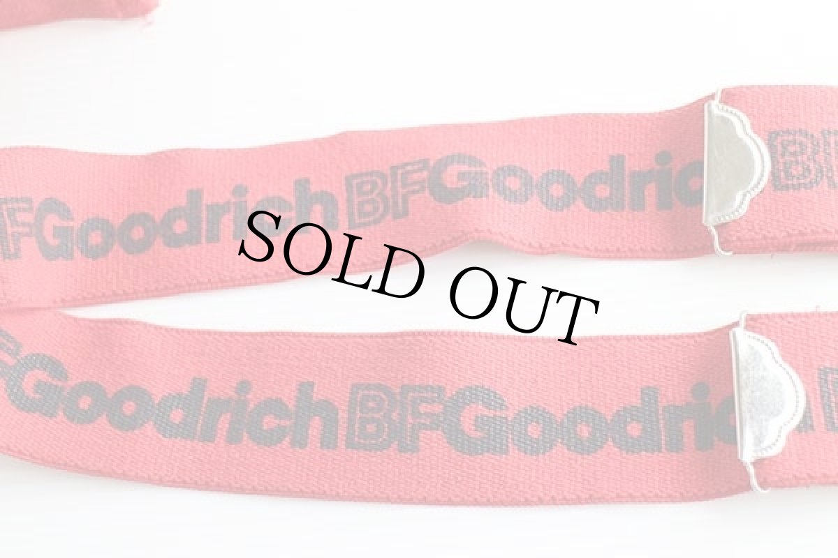 画像4: 80s BFGoodrich クリップ式 サスペンダー 赤 (4)