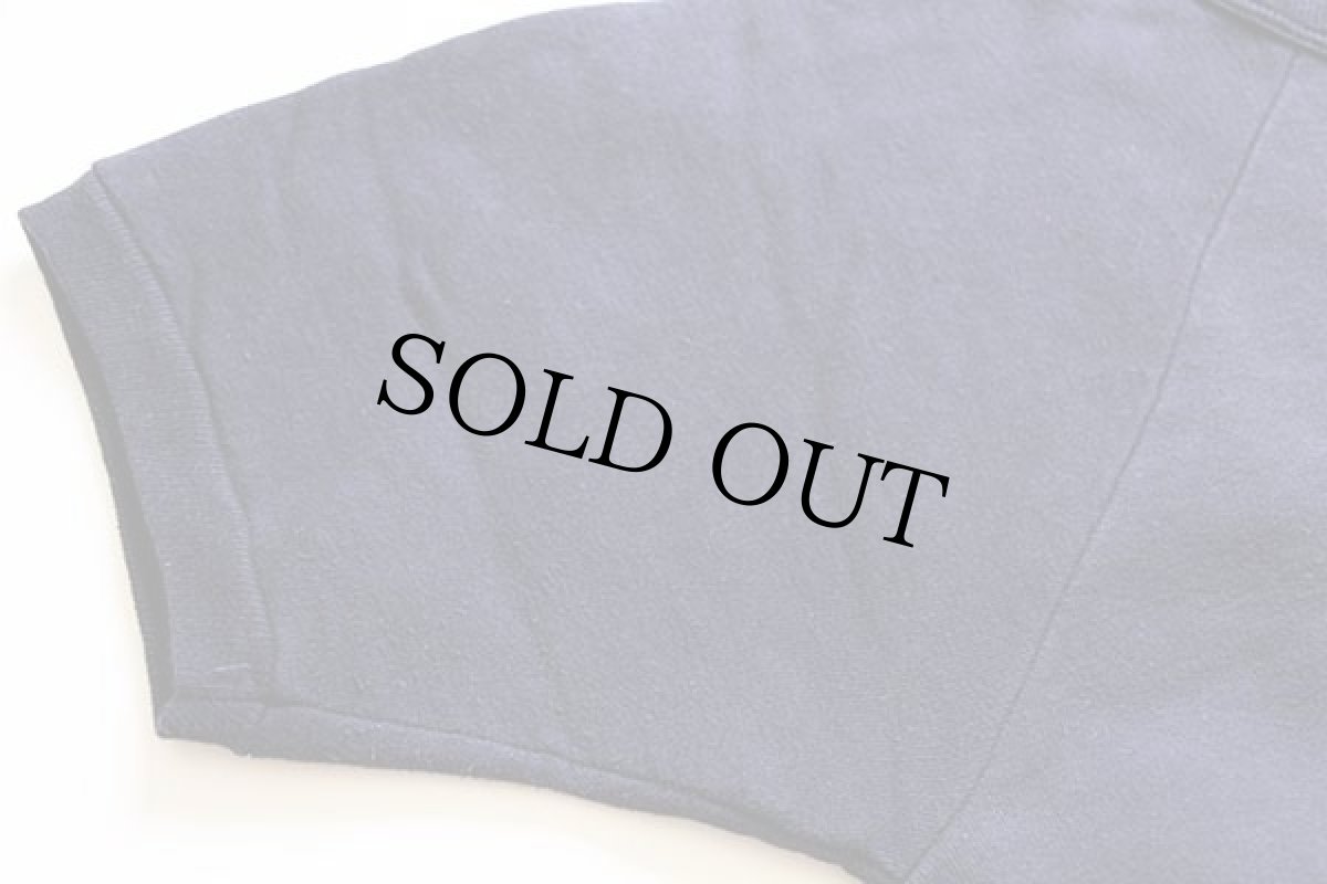 画像5: 60s HANES BREEZE SHIELD 無地 コットン 半袖スウェット ナス紺 L★ブランク (5)