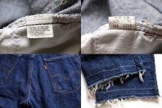 画像3: 70s Levi'sリーバイス 646 カットオフ デニム ショートパンツ w34★ショーツ (3)