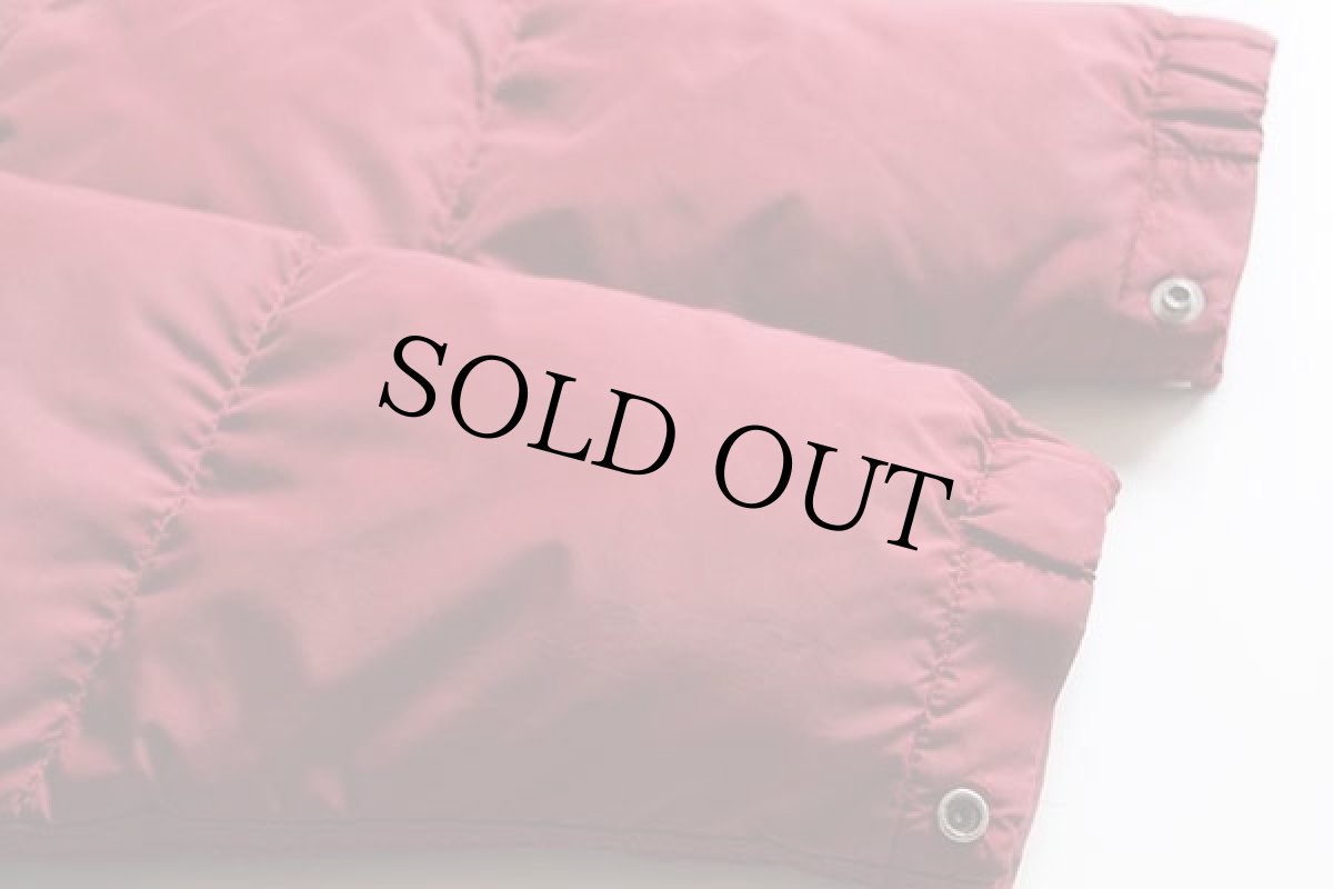 画像7: 70s SIERRA DESIGNSシエラデザイン ナイロン ダウンジャケット 濃赤 S (7)