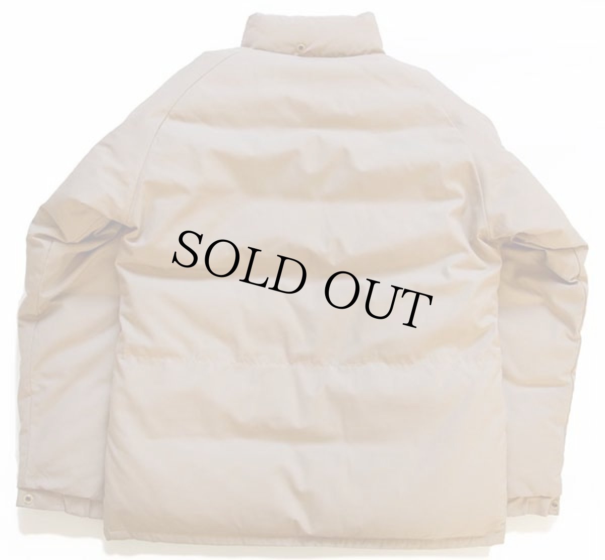 画像2: 70s USA製 CAMP7 ダウンジャケット タン S (2)