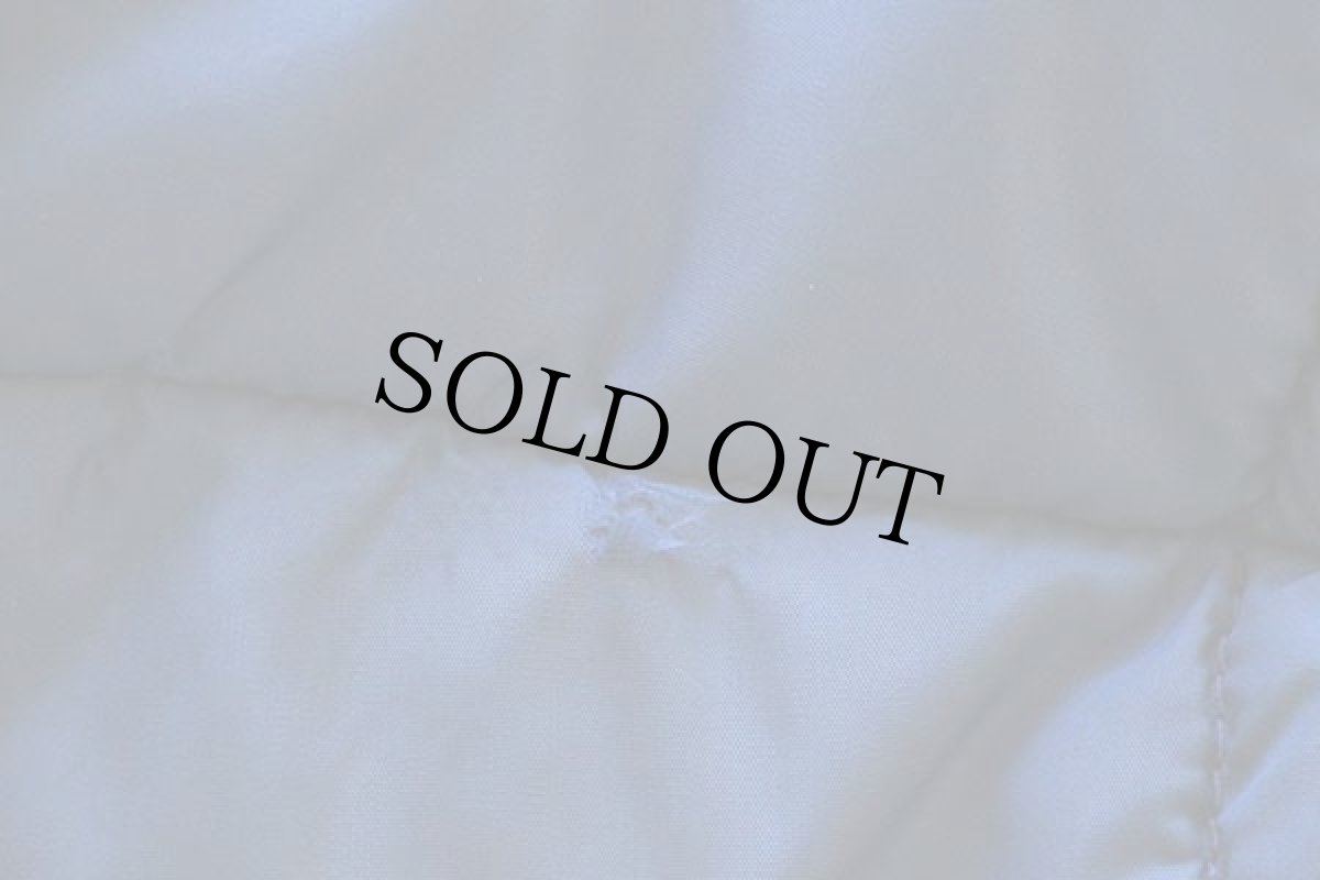 画像8: 70s THE NORTH FACEノースフェイス 茶タグ ナイロン 中綿ダウンジャケット 紺 S (8)